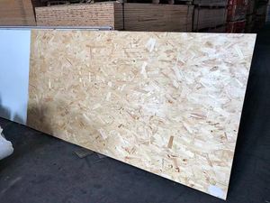 Tablero <span class=keywords><strong>OSB</strong></span> Ecológico ENF/E1, <span class=keywords><strong>Espesor</strong></span> de 8.5mm-18mm, Tamaño Estándar 1.22m x 2.44m <span class=keywords><strong>para</strong></span> Uso Estructural - Product Image 4