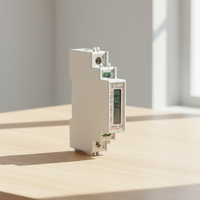 Compteur d'énergie monophasé Acrel ADL10 avec prise en charge Modbus RTU, lecture à distance, gestion de l'énergie, armoire de distribution, rail DIN, écran LCD