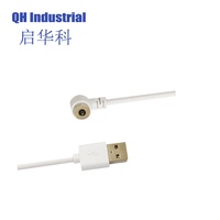 Accesorios de carga de dispositivos electrónicos Conector pin Pogo magnético macho y hembra de 1 PIN para cargador de energía de cable PCB