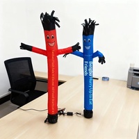 Módulo de Entretenimiento Cinético de Escritorio, Figura Inflable de Bailarina Profesional ODM, Exhibición para Mostrador, Decoración de Oficina