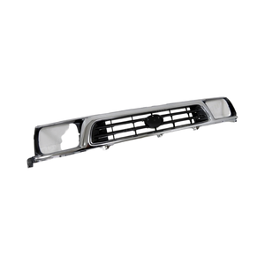 Grille de radiateur (gris argenté mat) pour Toyota Hilux LN167 1989-2004 OE 53111-35410 5311135410 - Product Image 2