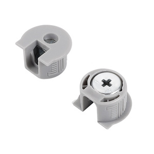 Pièce de connexion pour meubles à trois couches, support de panneau, pièce de connexion deux-en-un pour cloison de meubles, accessoire de quincaillerie - Product Image 1