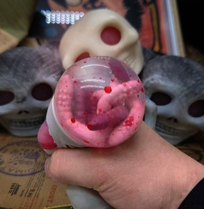 Juguetes Blandos 3D de Calaveras de Insectos para Halloween 2024, Divertidos Juguetes Antiestrés de Fantasmas y Calaveras para Niños de 5 a 7 Años - Product Image 2