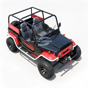 Véhicule tout-terrain multifonctionnel Sand Land UTV pour adultes, pneus de 12 pouces, amortisseur à air, frein hydraulique, démarrage à clé - Product Image 1