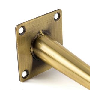 From India From Vietnam From Turkey Mid Century Vintage Modern Metal Gold Brass Tapered Cabinet Table <b>Sofa</b> Furniture <b>Leg</b> Feet - Product Image 6