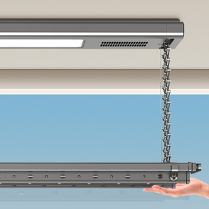 Smart Clothes Drying Rack Auto-Lifting & Telescopic Built-in Lighting Four <b>Fans</b> Space-Saving Design - Product Image 5