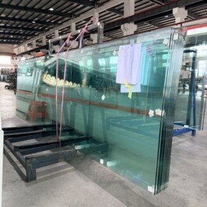 Vidrio templado transparente ordinario de 8 mm, resistente a impactos y explosiones térmicas, plano y curvo, procesable para acristalamiento arquitectónico. - Product Image 5
