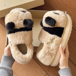 แฟชั่นฤดูหนาวสำหรับผู้หญิง ดีไซน์ต้นคริสต์มาสน่ารัก บุผ้าฝ้าย หนังไมโครไฟเบอร์ด้านบน บุขนนุ่ม อุ่น ระบายอากาศได้ดี กันลื่น - Product Image 4