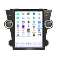 Autoradio Android 11 12.1 "pour Toyota Highlander 2007-2012 Navigation Gps avec Carplay Dsp 4G Google Play