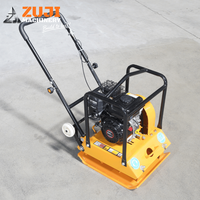 Nouveau Compacteur de Sol ZUJI PC80 à Moteur Essence 6.5HP 5600 tr/min 20cm 570x450mm Haute Efficacité Certifié CE