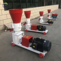 Machine à granulés d'aliments pour animaux de petite ferme, pour poulets, porcs, vaches, moutons, moulin à granulés à matrice plate pour l'alimentation des poulets et des lapins, usage agricole à petite échelle