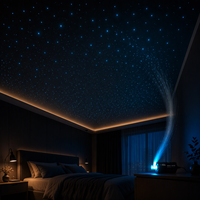 Câble en fibre optique PMMA KINGGREEN End Glow pour plafond étoilé, toit de voiture, chambre à coucher, salon, lumière ambiante LED RGBW