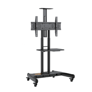 Supporto <span class=keywords><strong>TV</strong></span> Mobile Girevole Universale Kelmy per <span class=keywords><strong>TV</strong></span> <span class=keywords><strong>a</strong></span> Schermo Piatto da 32-70 Pollici con Capacità di 45,5 KG e Ripiano Portaoggetti - Product Image 6