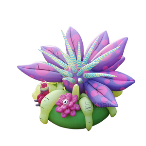 <span class=keywords><strong>Flores</strong></span> Gigantes Inflables Personalizadas <span class=keywords><strong>de</strong></span> 12 m, <span class=keywords><strong>Flores</strong></span> Grandes para Eventos al Aire Libre, Festivales, Fiestas, Decoración con <span class=keywords><strong>Flores</strong></span> Grandes - Product Image 1