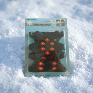 Copriscarpe Sportivi Leggeri e Resistenti, Antiscivolo, Ecologici, <span class=keywords><strong>con</strong></span> Suole in Gomma, Ramponi da Ghiaccio, Grip per Neve, Chiodi Antiscivolo - Product Image 1