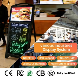 Schermo Digitale Touch da 21,5 Pollici 4K per Menu di Negozi di Bubble Tea |   Segnaletica Interattiva Android per Promozione e Ordinazione di Bevande - Product Image 2
