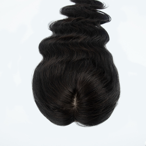 Nuevas Llegadas: Sistema de Cabello de Malla Transpirable con Cabello Virgen Europeo, Topper de Cabello de Malla, Toupee para Mujeres Blancas, en Stock - Product Image 6