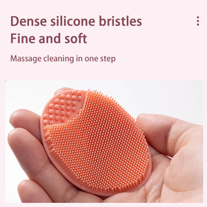 Cepillo de limpieza facial de silicona, exfoliante facial, espinillas, acné, almohadilla <span class=keywords><strong>para</strong></span> poros, tapa de cuna, lavado de <span class=keywords><strong>cara</strong></span>, Limpieza Profunda, muestra <span class=keywords><strong>para</strong></span> el cuidado de <span class=keywords><strong>la</strong></span> piel - Product Image 4