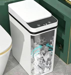 Cubo de Basura Eléctrico Inteligente Multifuncional de Alta Calidad de 12L con Sensor Táctil, Cubo de Basura con Sensor - Product Image 3