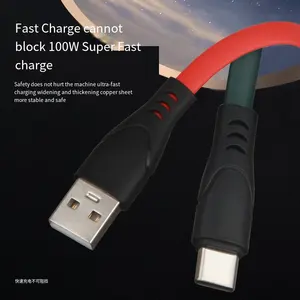 Factory Direct Sales C-type Data Cable Flat TYPE-C Data Cable USB To TYPE-C Data Cable