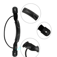 Poignée de transport pour kayak en sangle souple en caoutchouc PVC de 2,5 cm de large et 28 cm de long, antidérapante, pour bateau gonflable, radeau, étui à outils, sac