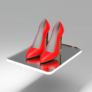 맞춤 제작 벽걸이형 DIY 평면 아크릴 LED 디스플레이 선반 - Product Image 2