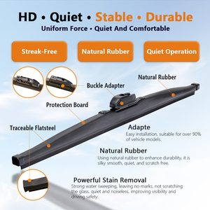 WL629 Essuie-glaces pour neige et pluie, spécifiques hiver, lames d'essuie-glace hivernales anti-gel - Product Image 2