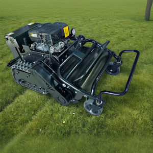 Tondeuse à gazon automotrice bon marché personnalisée moteur électrique petite télécommande sur chenilles désherbeur de montagne - Product Image 4