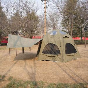 Tente de camping gonflable DAVY IT022 quatre saisons, double couche, protection UV, imperméable, installation rapide, capacité 3-6 personnes - Product Image 2