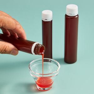 Venta al por mayor 30ml 50ml PET plástico ámbar de plástico transparente jarabe para la tos medicina botella farmacéutica Oral líquido botella con tapón de rosca - Product Image 6