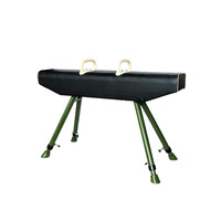 Cheval de gymnastique de styles variés, appareil d'entraînement réglable pour la compétition et l'entraînement des gymnastes