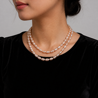 Vente en gros de perles d'eau douce naturelles de couleur orange de forme riz, de qualité AA/A, de 9 à 10 mm, de la marque Odin, pour la fabrication de bijoux