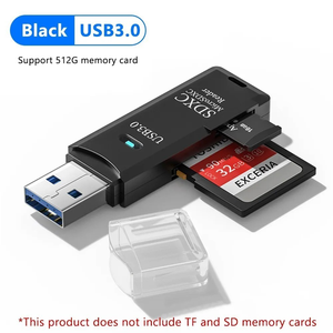 USB 3.0 SDHC TF อะแดปเตอร์หน่วยควา<span class=keywords><strong>ม</strong></span>จำสำหรับพีซีแล็ปท็อปกล้องมาก - Product Image 2