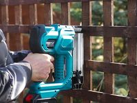 Cloueur électrique industriel 20V sans balais pour bricolage, pistolet à clous de finition, 100 clous, pour charpente et construction en bois, garantie 1 an