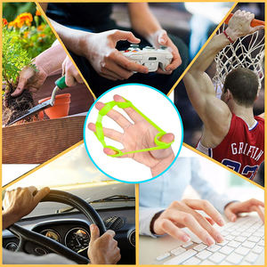Yetful cao chất lượng phòng tập thể dục strengthener huấn luyện viên Silicone hút tập thể dục tay Grip cáng ngón tay mở rộng - Product Image 5