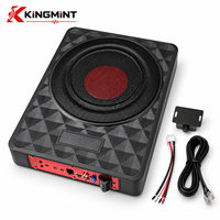 Subwoofer de voiture fin 10 pouces à basses profondes, actif 12V DC, en aluminium, neuf et de qualité supérieure, 1010R