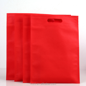 Commercio all'ingrosso zappe nuovo 30x40cm riutilizzabile D taglio borsa in tessuto Non tessuto - Product Image 3