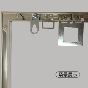 Aluminum Alloy Corner Brackets Rectangle Durable Photo Frame Hardware Accessories With <b>Sandblasting</b> Surface Treatment - Product Image 3