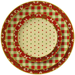 Vaisselle en porcelaine fine de luxe élégante, vaisselle en céramique élégante, assiette de service pour les mariages, les événements, les hôtels commerciaux - Product Image 1