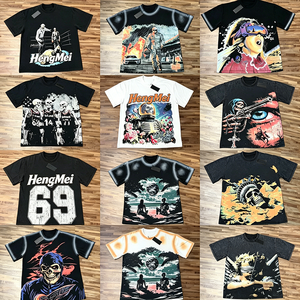 T-shirt unisexe GOD High Street en coton 100% respirant, coupe ample, manches courtes, 260 grammes - Product Image 1