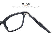 Lunettes de créateur renommées pour femmes, montures de lunettes en acétate colorées faites à la main, style spécial et tendance