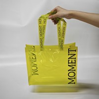 Sacs en plastique personnalisés avec logo, découpés à la forme, en CPP PET, réutilisables, pour supermarché, shopping, vêtements, emballage, imprimés sur mesure, sans plastique