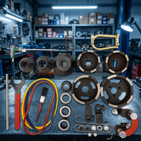 Machine automatique d'usinage de freins de voiture, équipement de rectification de disques pour la réparation de disques et tambours de frein, équipement de polissage de véhicules 0,75 kW