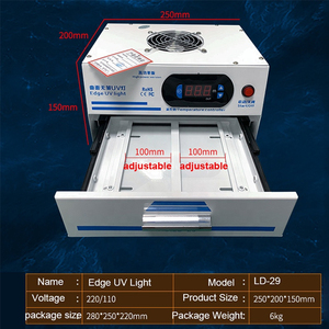 Lámpara de curado UV de alta eficiencia para teléfono móvil, laminador <span class=keywords><strong>Oca</strong></span> de pantalla Lcd táctil/oled, herramienta reacondicionada - Product Image 6