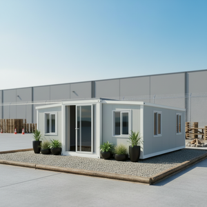 Kit de Estructura de Panel Sándwich para Casa Contenedor Plegable Transpirable de 20 pies/40 pies, Prefabricada para Exteriores, Estilo Moderno de Mediados de Siglo, Grosor Estándar, 1 Año de Garantía - Product Image 5