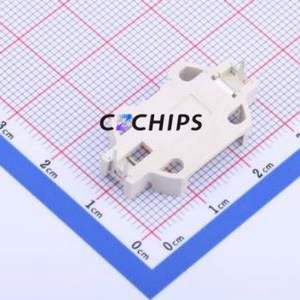 BS-06-A4AK004 Button & Strip <b>Battery</b> <b>Connector</b> Through hole Component (THT) <b>Connector</b> <b>Battery</b> Holder CR2032 Phosphor Bronze Tin - Product Image 2