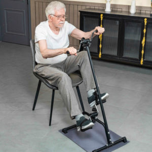 BNcompany Vélo d'exercice d'intérieur à usage domestique Vélo d'exercice <span class=keywords><strong>cardio</strong></span> mécanique avec vélo stationnaire à résistance au frottement - Product Image 1