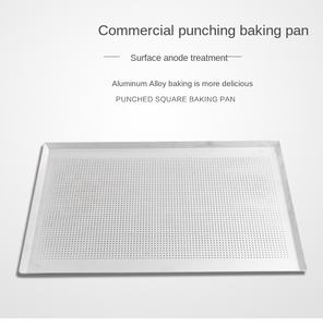 Commercial Metal Carbon Steel Rectangular Right Angle Griddle Baking <strong>Pan</strong> Cake Toast Heat Evenly Fast 400*600*20 1.5MM <strong>Thick</strong> - Product Image 3