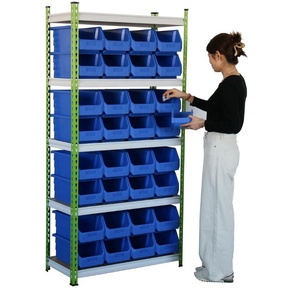 Lớn bền công nghiệp lưu trữ Stack tổ nhựa lưu trữ thùng để bán - Product Image 1