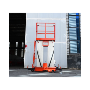 Plateforme élévatrice mobile électrique pour travaux de décoration et construction en intérieur, avec garde-corps intégré – Offre Spéciale - Product Image 3